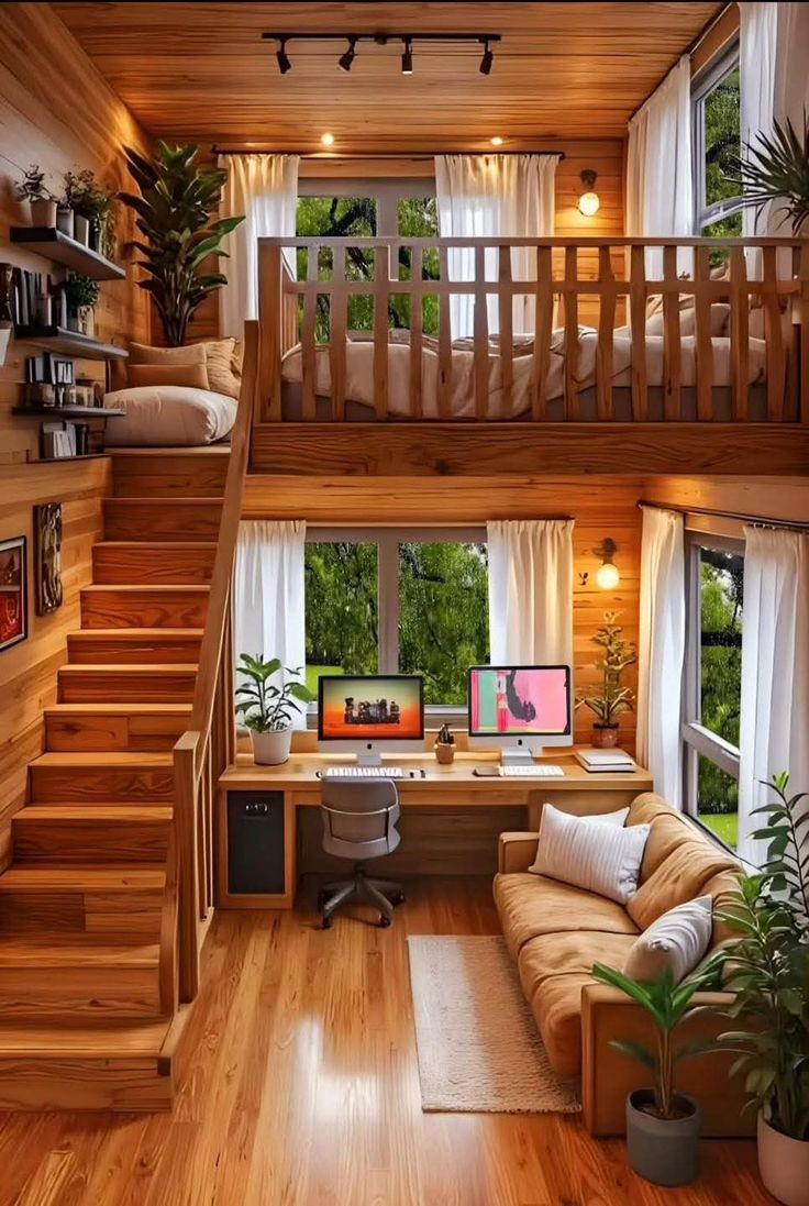 Tiny house ve bungalov konsept görseli 33